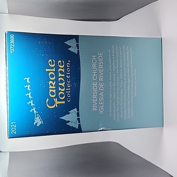 Carole Towne Riverside Church Victorian Village 2021 Collection #3723600 LED - Picture 2 of 5